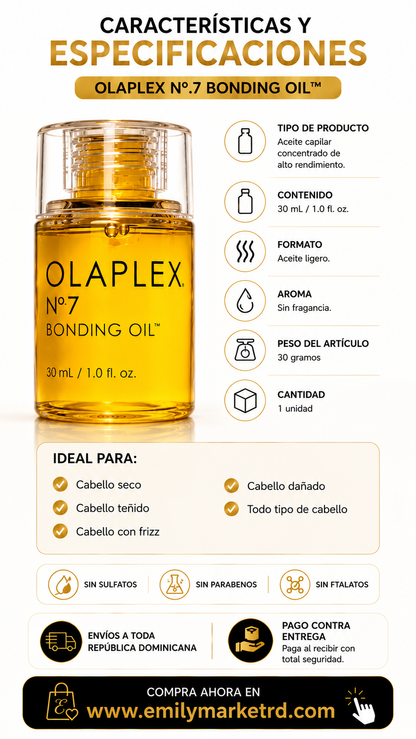 Olaplex Aceite Alto Brillo+ ENVIO GRATIS!