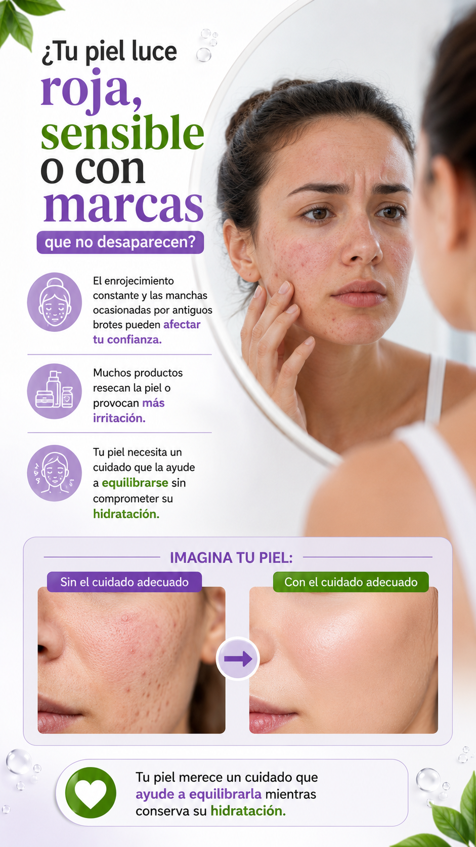 Suero Facial de Ácido Azelaico 10% + Ácido Hialurónico + ENVIO GRATIS